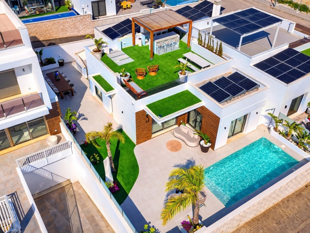 4 Bedroom 3 Bathroom House - Detached Villa in San Miguel de Salinas
