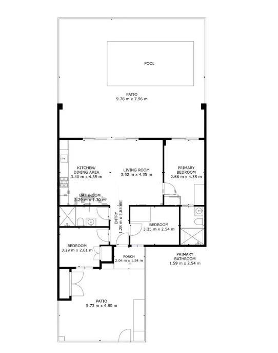 For sale - 3 Bedroom 2 Bathroom Bungalow in Pilar de La Horadada - El Mojón  - Alicante