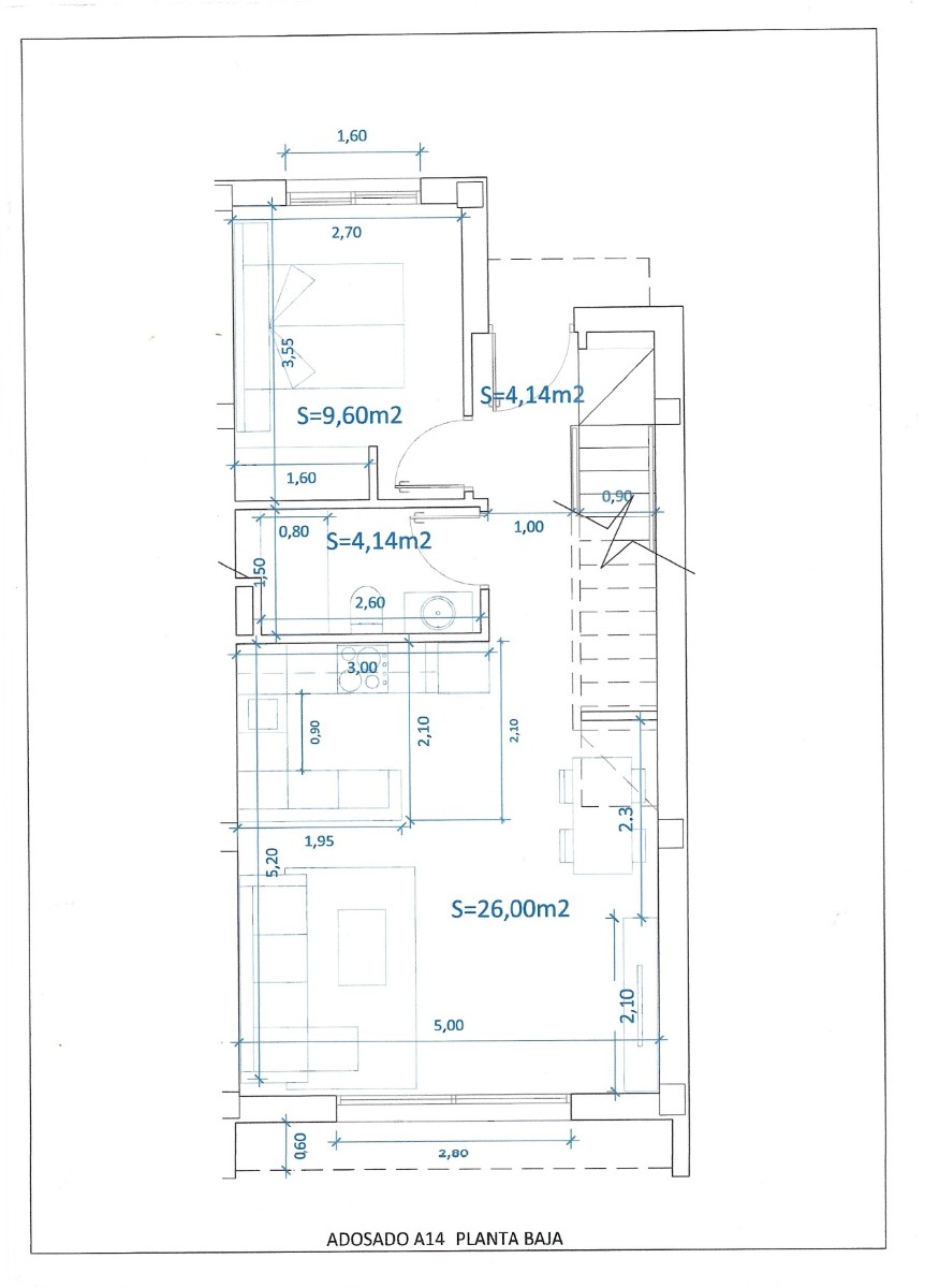 For sale - 3 Bedroom 2 Bathroom Town House in Ciudad Quesada - Costa Blanca  - Alicante