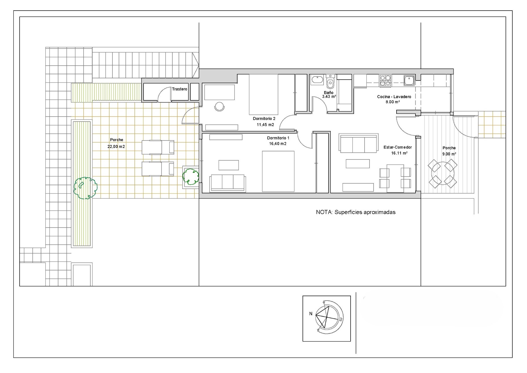 For sale - 2 Bedroom 1 Bathroom Bungalow in Villamartin - Costa Blanca  - Alicante