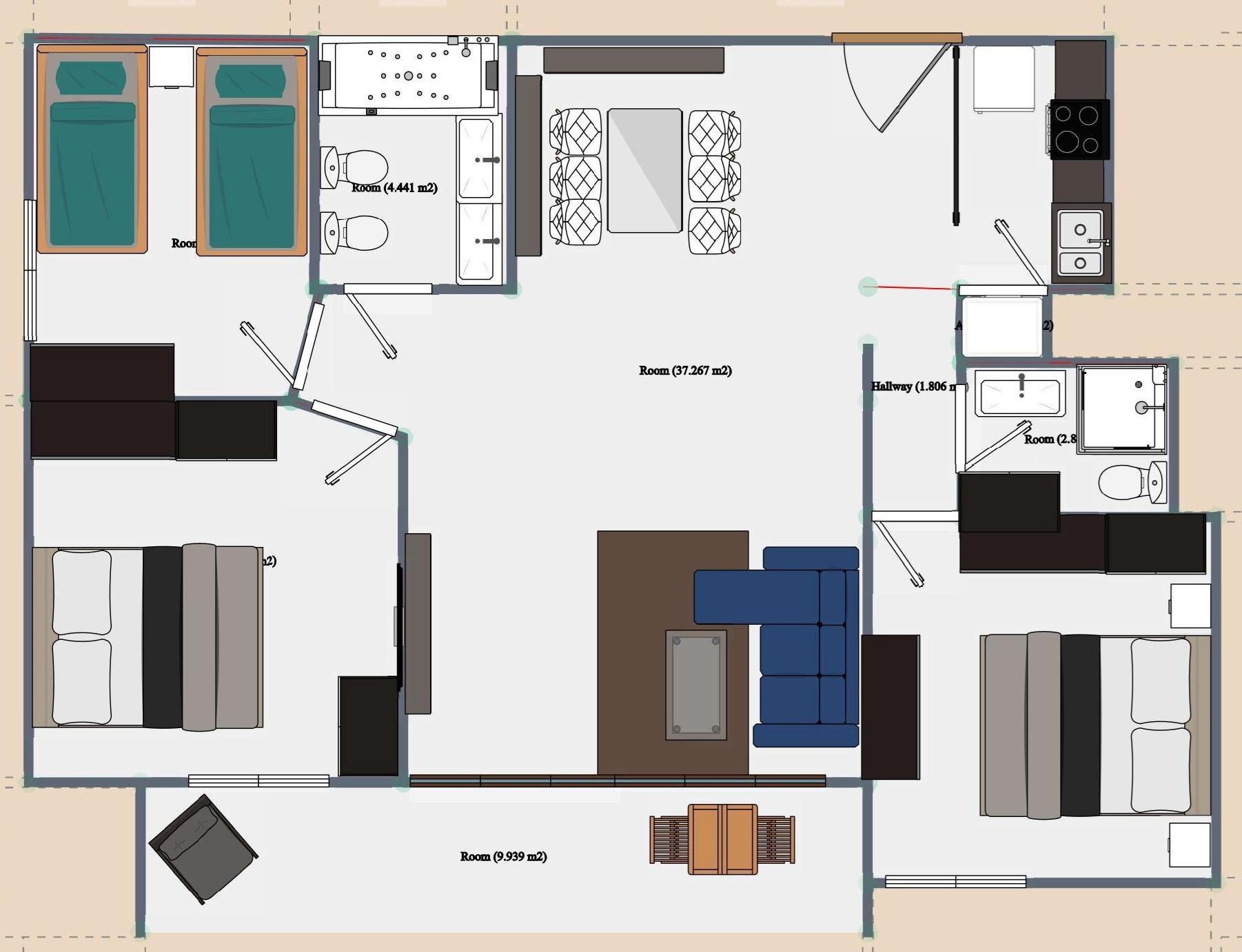 For sale - 3 Bedroom 2 Bathroom Penthouse in Torrevieja - Los Frutales  - Alicante