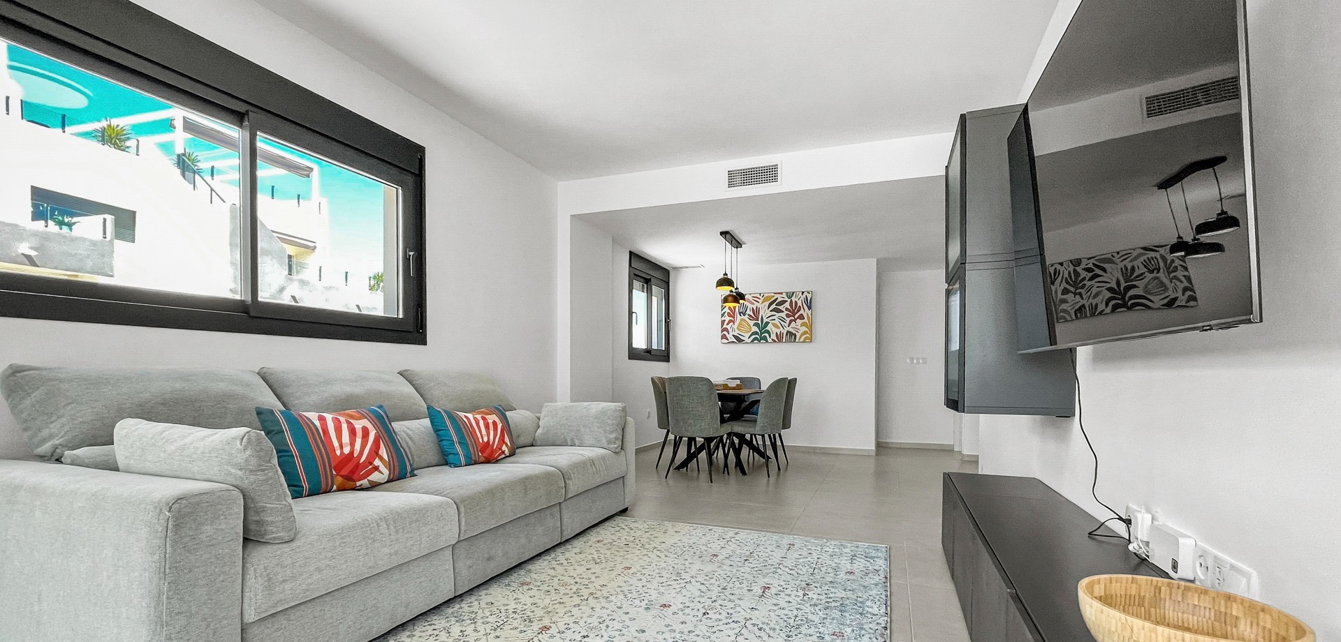 For sale - 3 Bedroom 2 Bathroom Apartment in Orihuela Costa - Los Dolses  - Costa Blanca (Alicante)