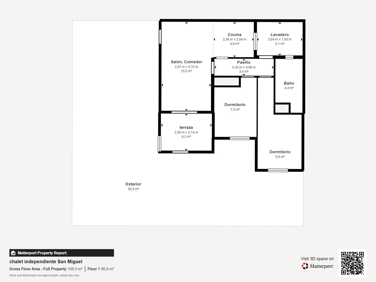 For sale - 3 Bedroom 2 Bathroom Semi Detached in San Miguel de Salinas - 03193  - Alicante