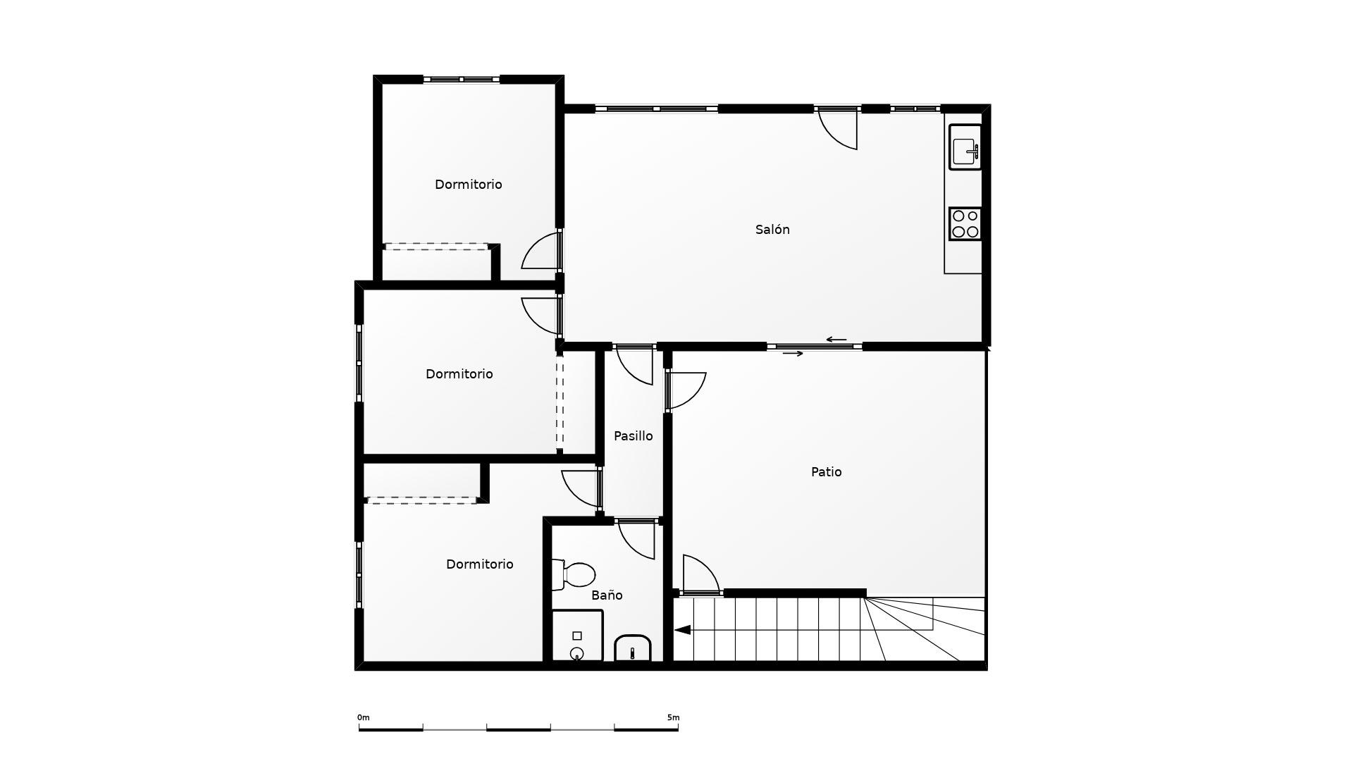 For sale - 3 Bedroom 1 Bathroom Villa in Playa Flamenca -  - Alicante