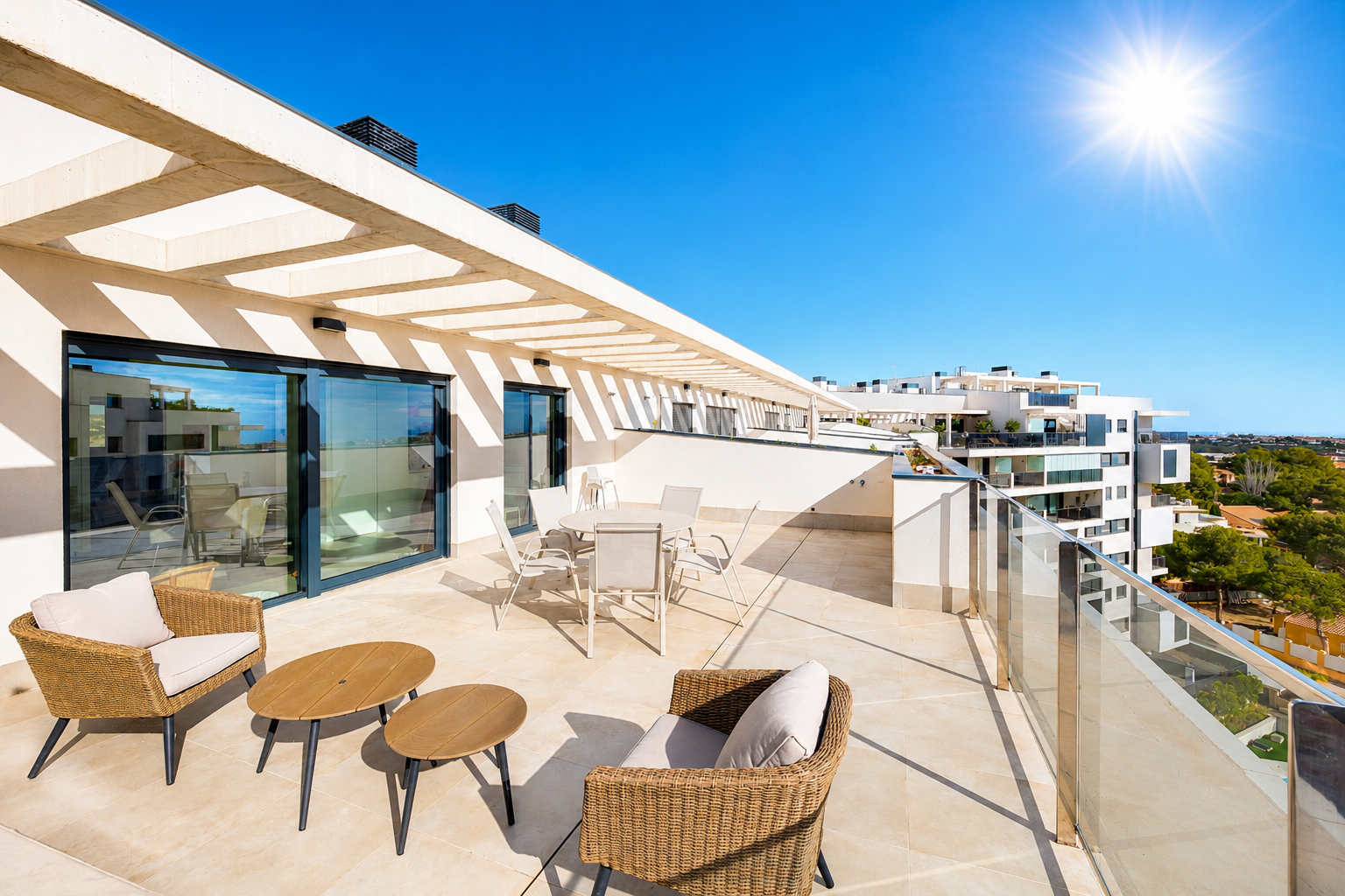For sale - 3 Bedroom 2 Bathroom Atico in Orihuela Costa - Campoamor  - Alicante