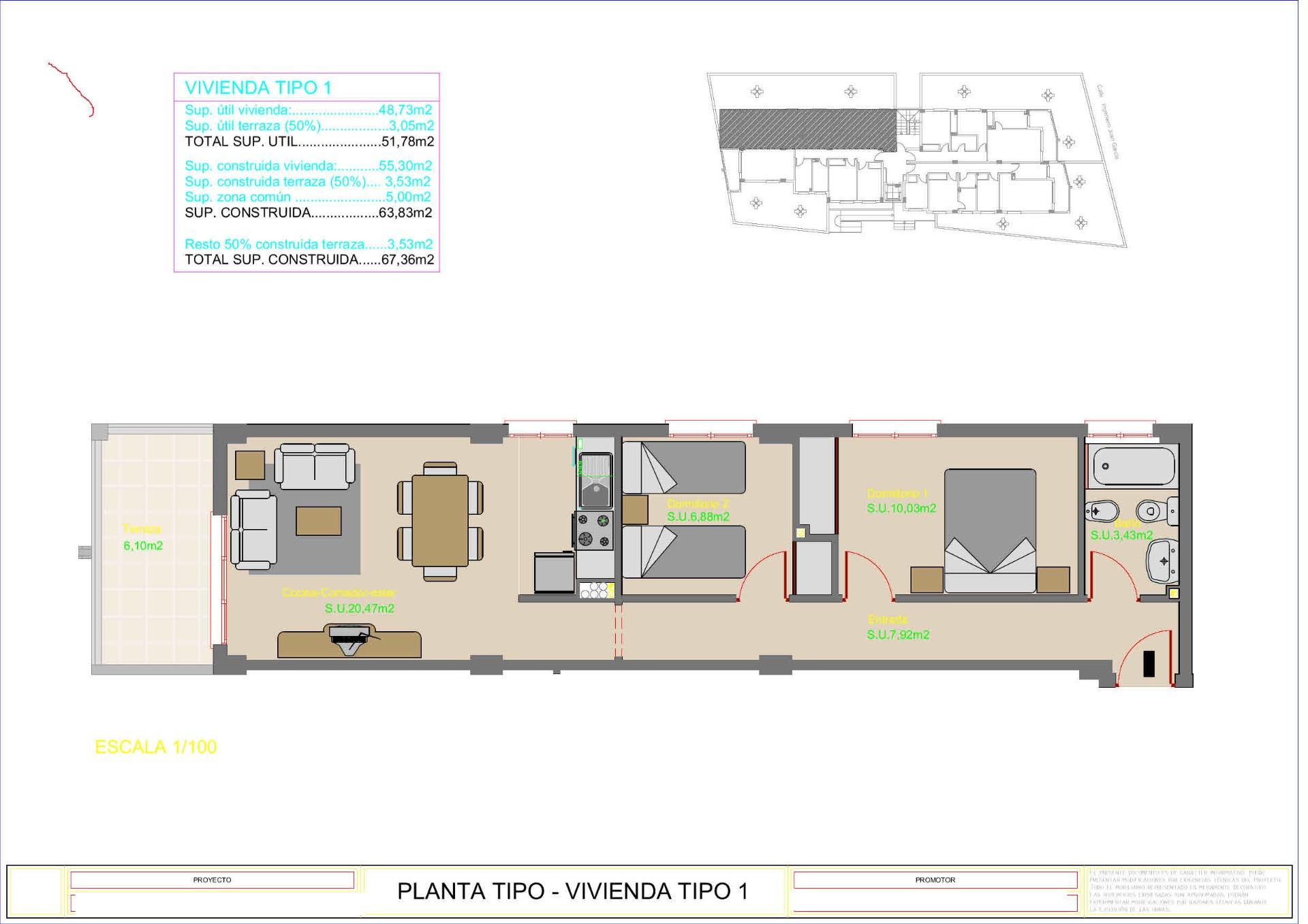 For sale - 2 Bedroom 1 Bathroom Apartment in Guardamar del Segura - Puerto Deportivo  - Alicante