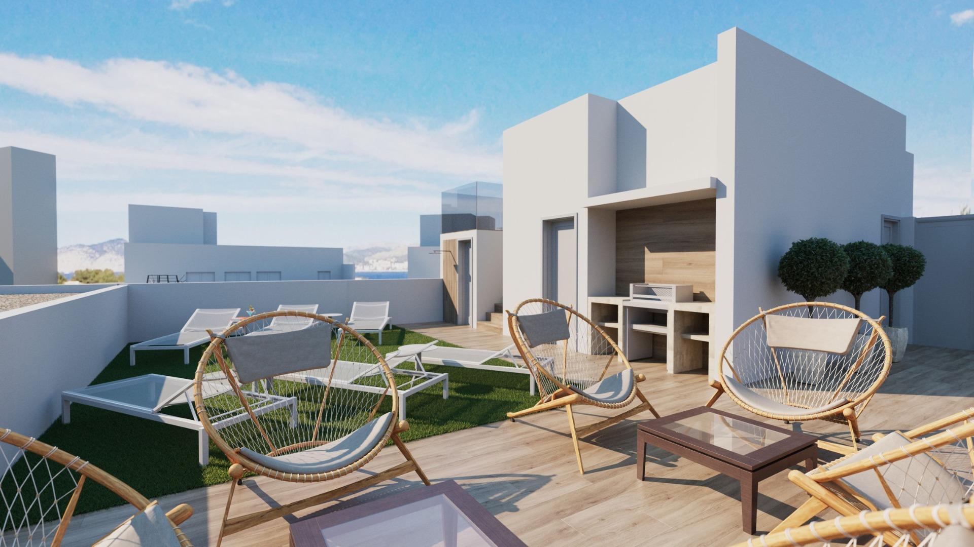 For sale - 2 Bedroom 2 Bathroom Penthouse in Torrevieja - Playa De Los Locos  - Alicante