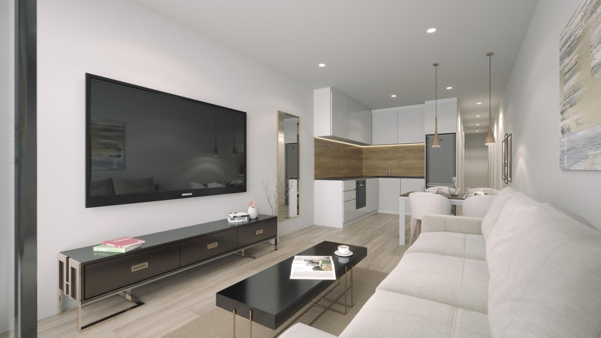 For sale - 2 Bedroom 2 Bathroom Penthouse in Torrevieja - Playa De Los Locos  - Alicante
