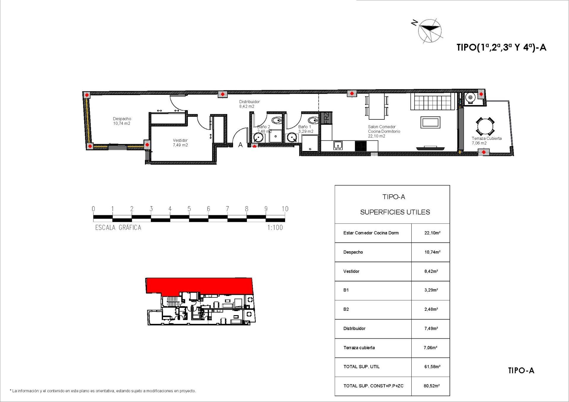 For sale - 2 Bedroom 2 Bathroom Apartment in Torrevieja - Playa De Los Locos  - Alicante