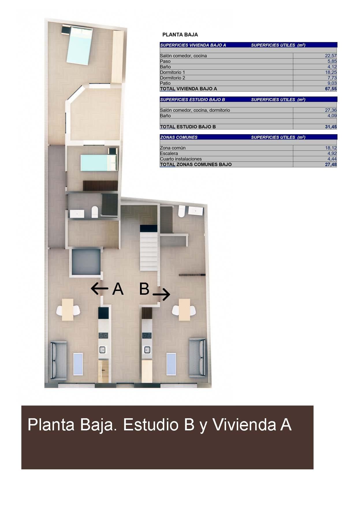 For sale - 1 Bathroom Apartment in Torrevieja - Centro  - Alicante