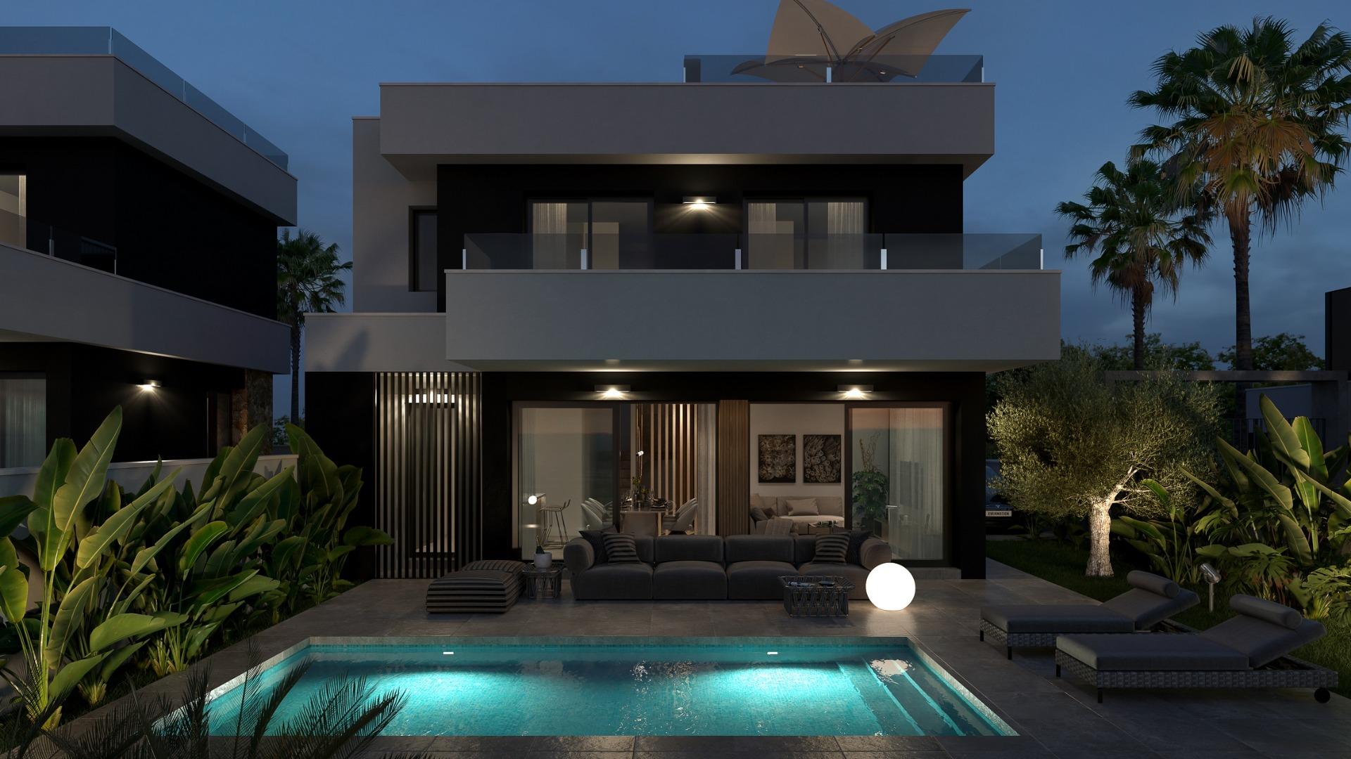 For sale - 3 Bedroom 3 Bathroom Villa in Ciudad Quesada - Lo Marabú  - Alicante