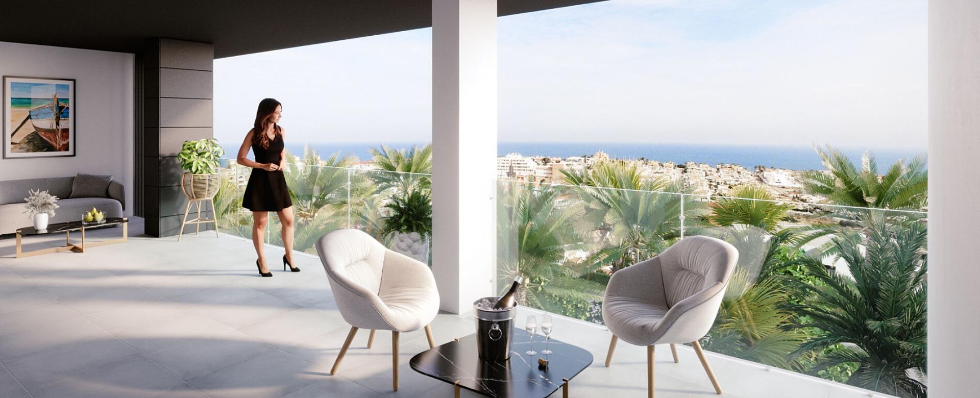 For sale - 3 Bedroom 2 Bathroom Penthouse in Torrevieja - Torreblanca  - Alicante