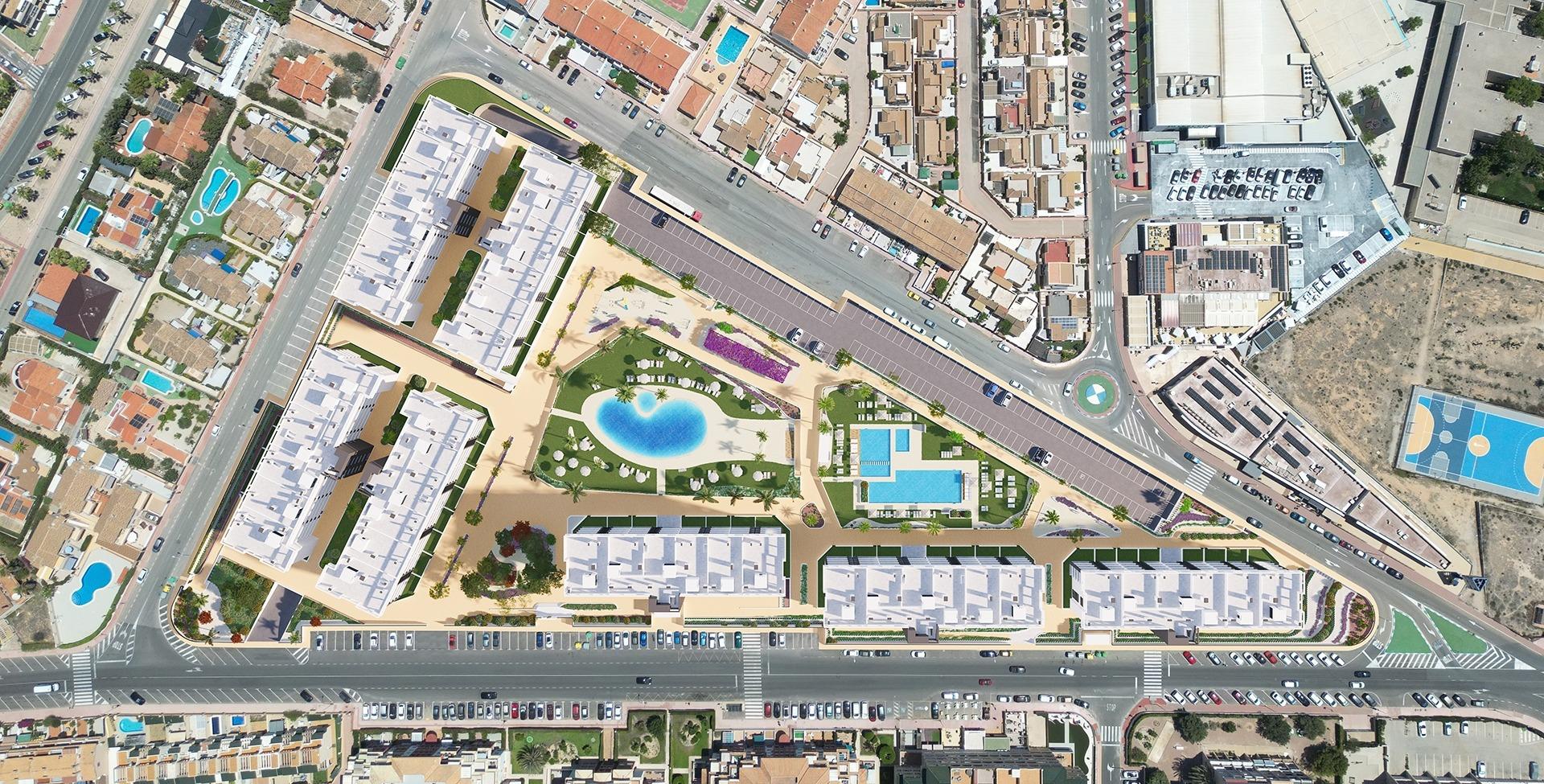 For sale - 3 Bedroom 2 Bathroom Penthouse in Torrevieja - Torreblanca  - Alicante
