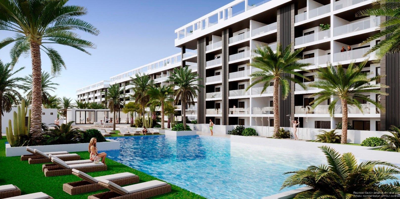 For sale - 3 Bedroom 2 Bathroom Penthouse in Torrevieja - Torreblanca  - Alicante
