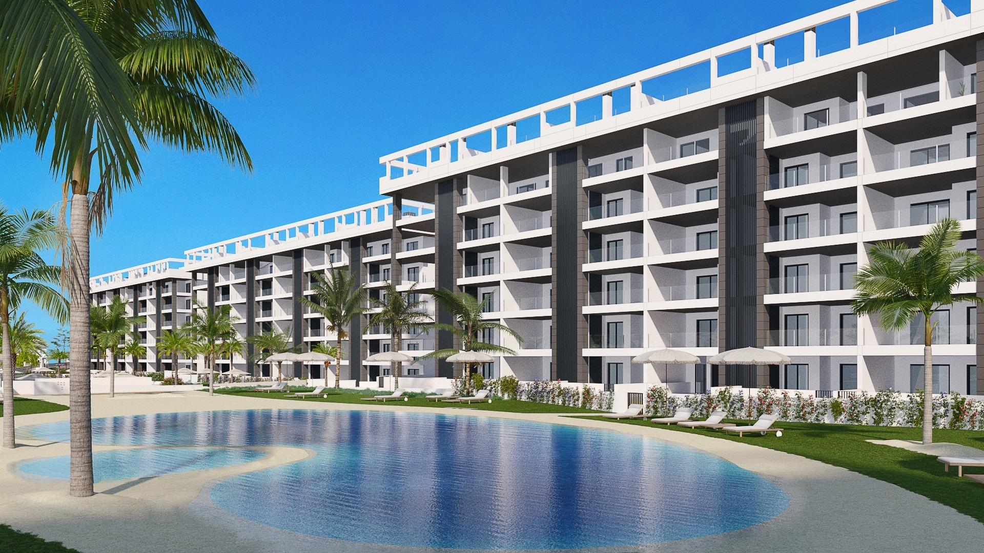 For sale - 3 Bedroom 2 Bathroom Penthouse in Torrevieja - Torreblanca  - Alicante