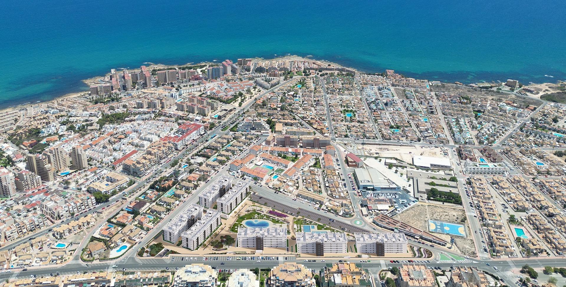 For sale - 3 Bedroom 2 Bathroom Penthouse in Torrevieja - Torreblanca  - Alicante