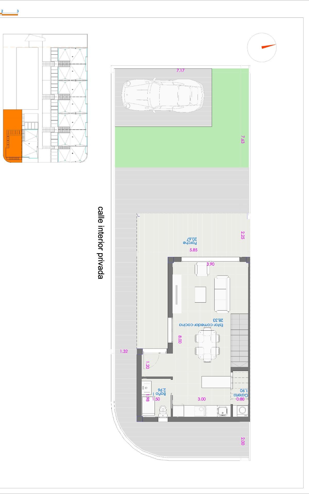 For sale - 3 Bedroom 2 Bathroom Town House in Orihuela Costa - Entre golf  - Alicante
