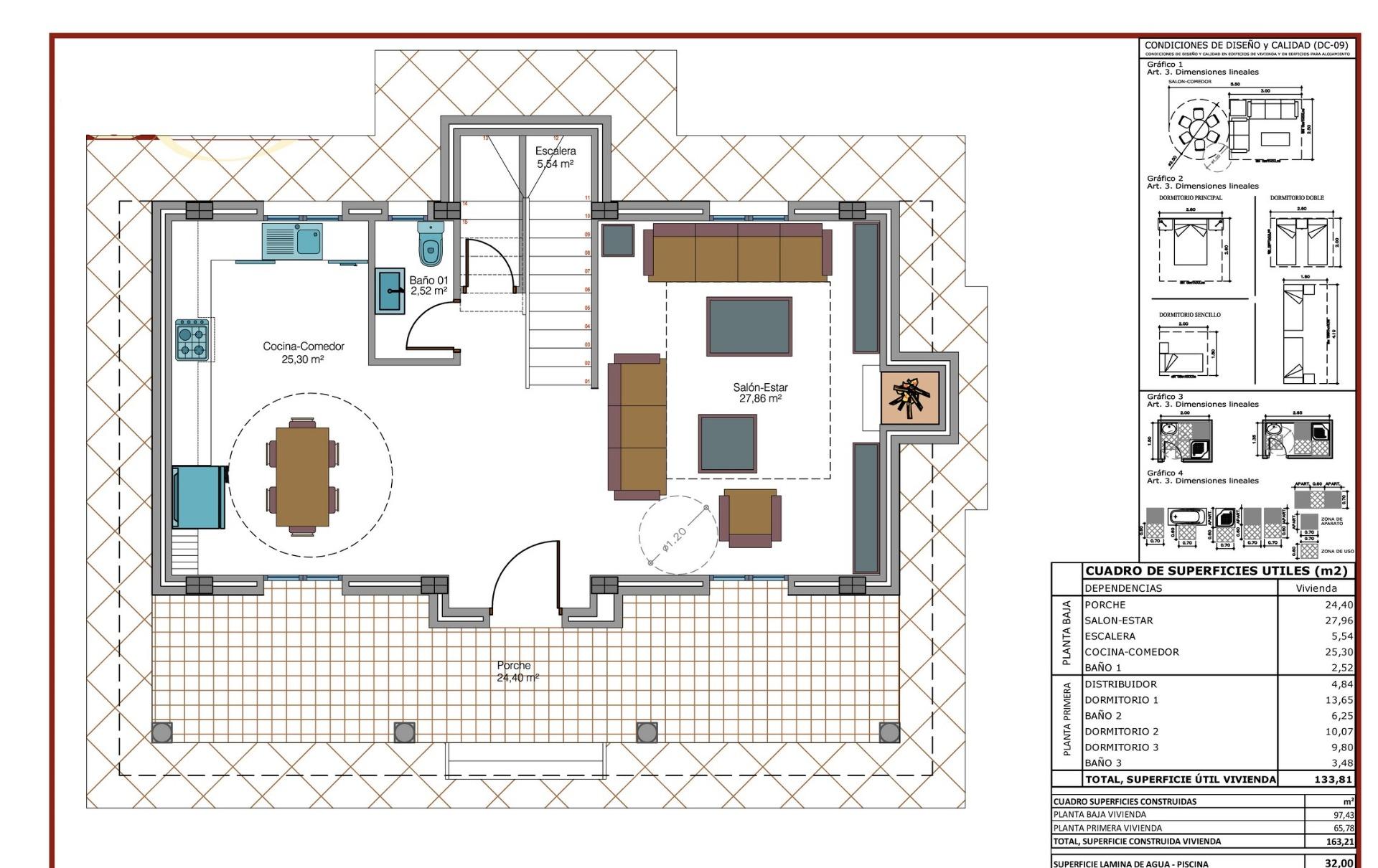 For sale - 4 Bedroom 3 Bathroom Villa in Pinoso - Camino Del Prado  - Alicante