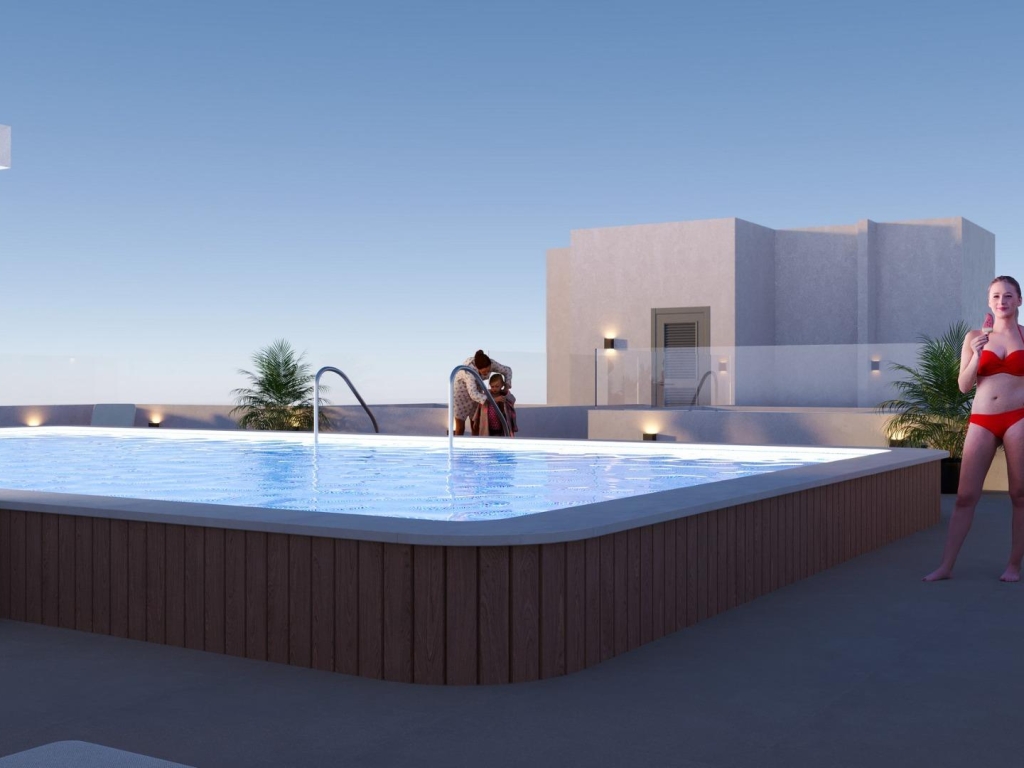 2 Bedroom 2 Bathroom Apartment in San Miguel de Salinas