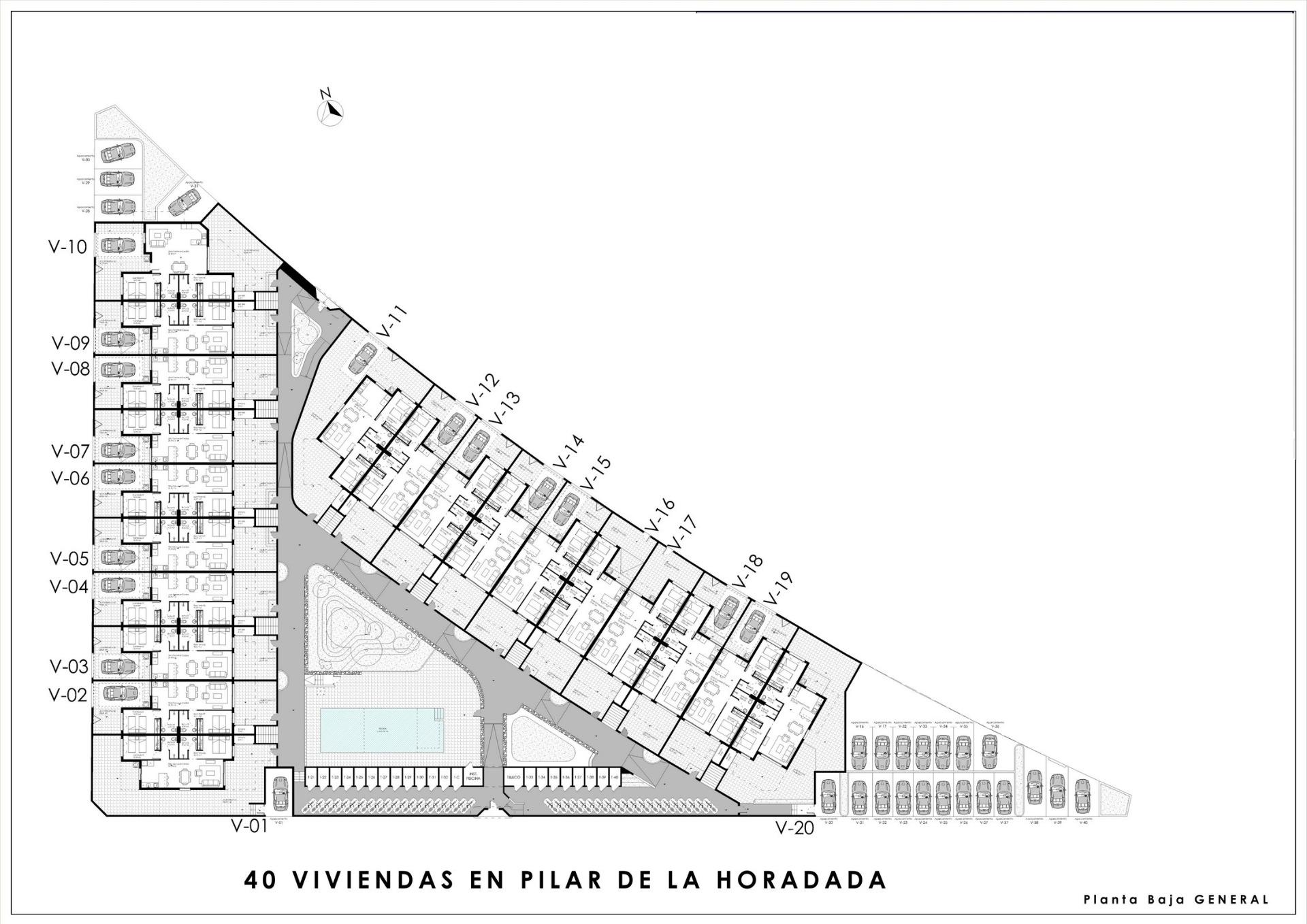 For sale - 2 Bedroom 2 Bathroom Bungalow in Pilar de La Horadada - pueblo  - Alicante