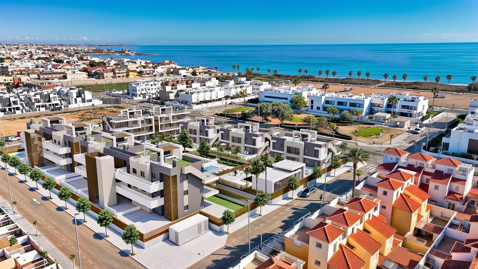 For sale - 2 Bedroom 2 Bathroom Penthouse in Pilar de La Horadada - Playa de las Higuericas  - Alicante