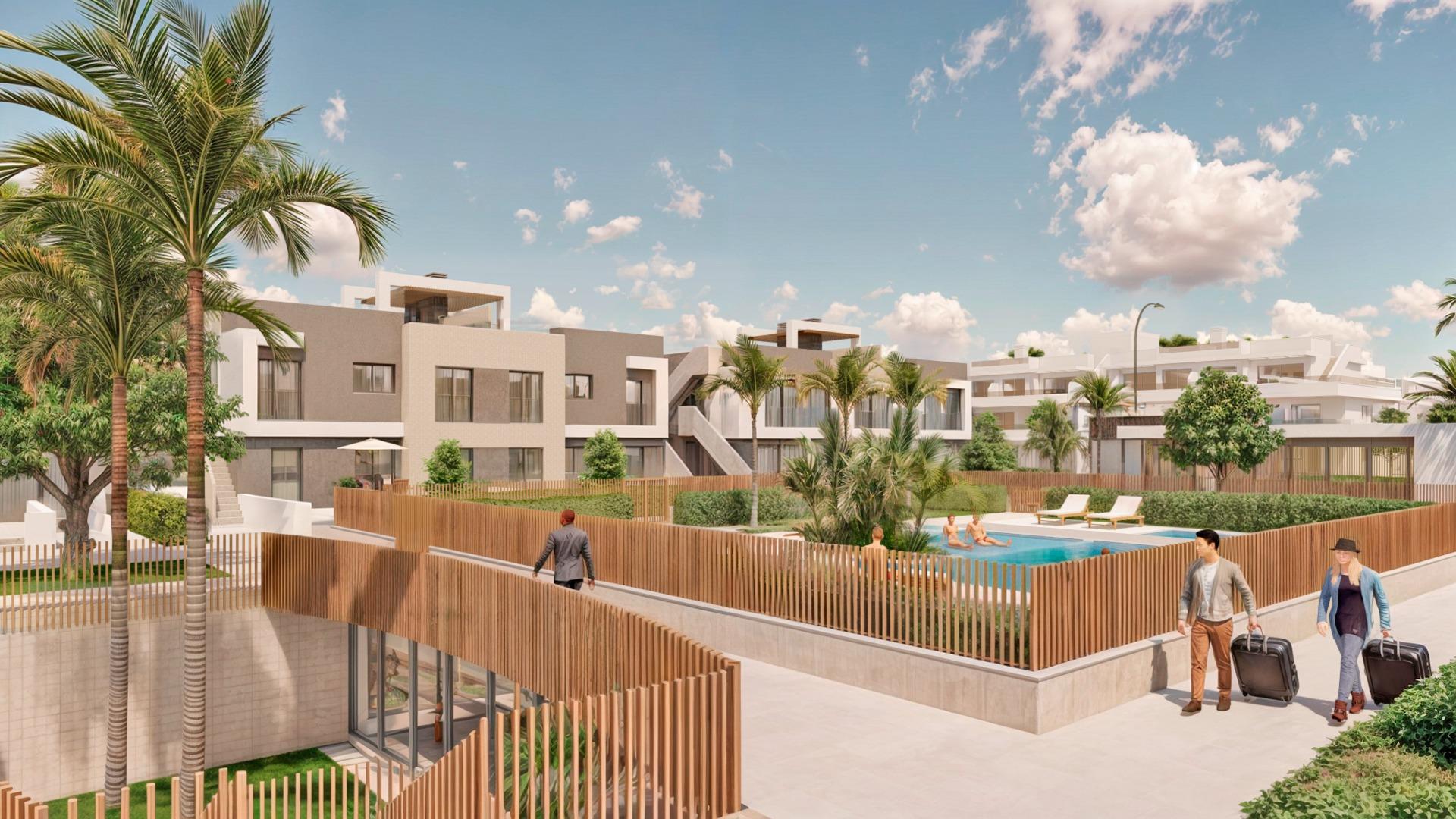 For sale - 3 Bedroom 2 Bathroom Bungalow in Pilar de La Horadada - Playa de las Higuericas  - Alicante