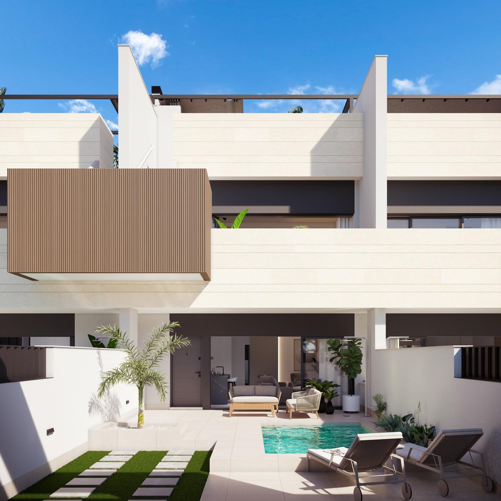 For sale - 3 Bedroom 2 Bathroom Bungalow in Pilar de La Horadada - parques de Andromeda  - Alicante