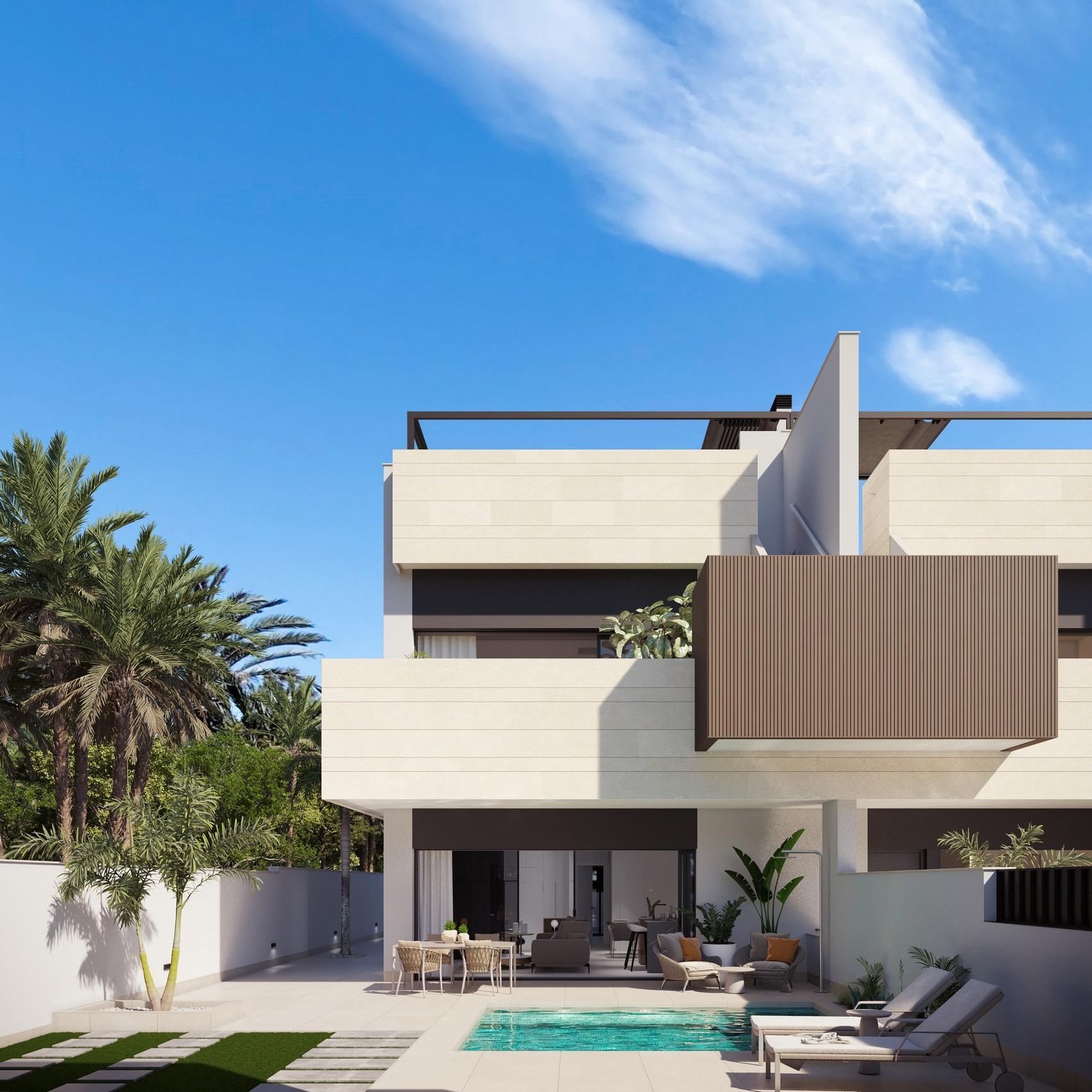 For sale - 3 Bedroom 2 Bathroom Bungalow in Pilar de La Horadada - parques de Andromeda  - Alicante