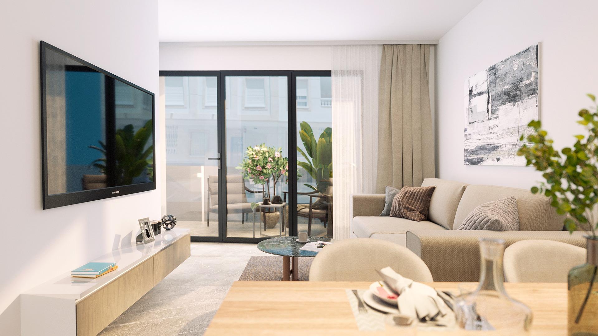 For sale - 1 Bedroom 1 Bathroom Apartment in Torrevieja - Playa de El Cura  - Alicante