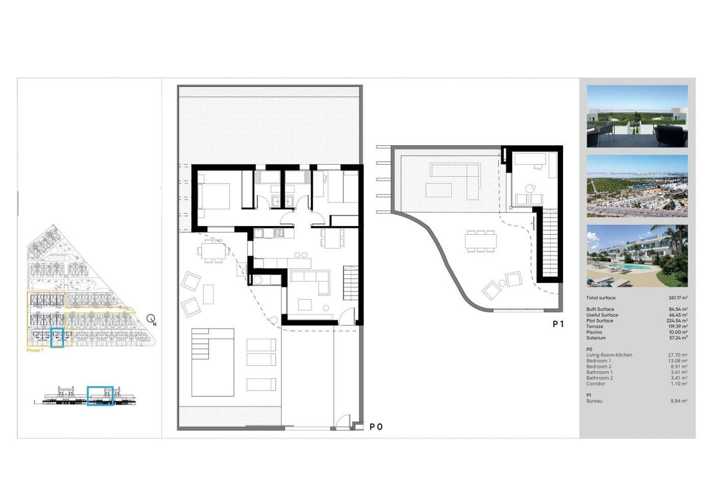 For sale - 3 Bedroom 2 Bathroom Villa in Torrevieja - Lago Jardín II  - Alicante