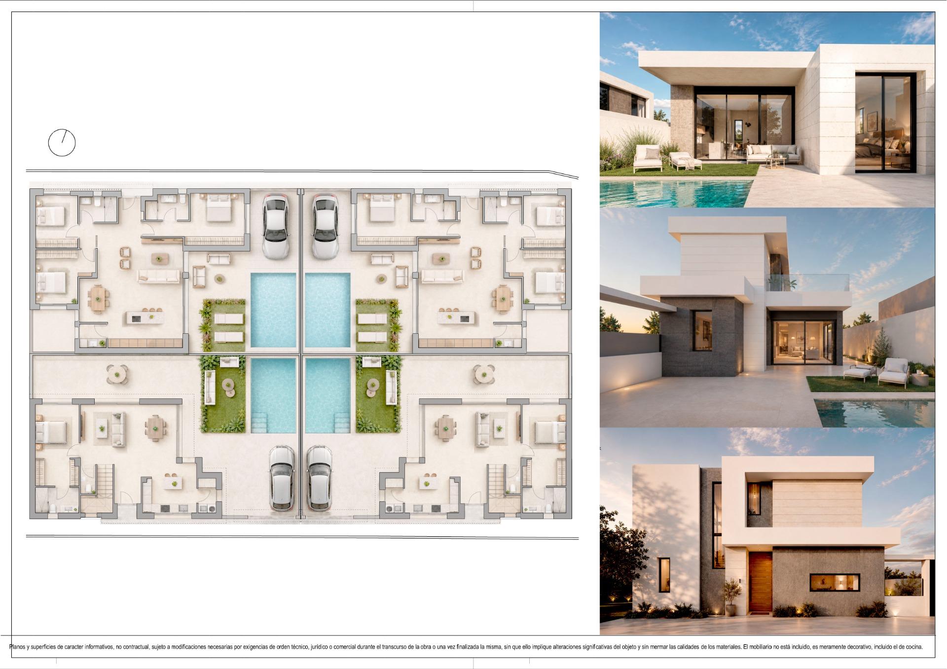 For sale - 3 Bedroom 2 Bathroom Villa in Pilar de La Horadada - pueblo  - Alicante