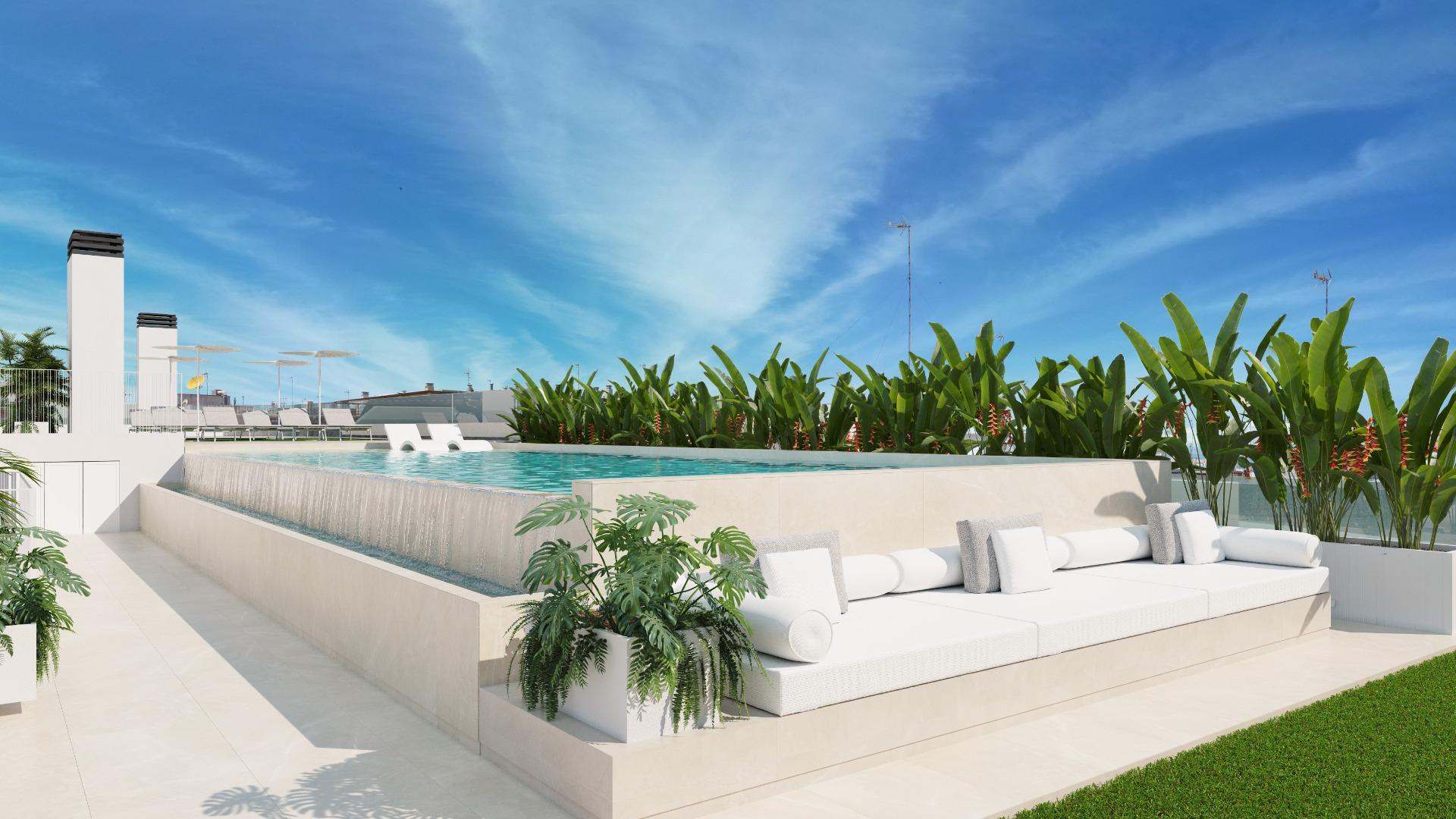 For sale - 3 Bedroom 2 Bathroom Penthouse in Guardamar del Segura - Pueblo  - Alicante