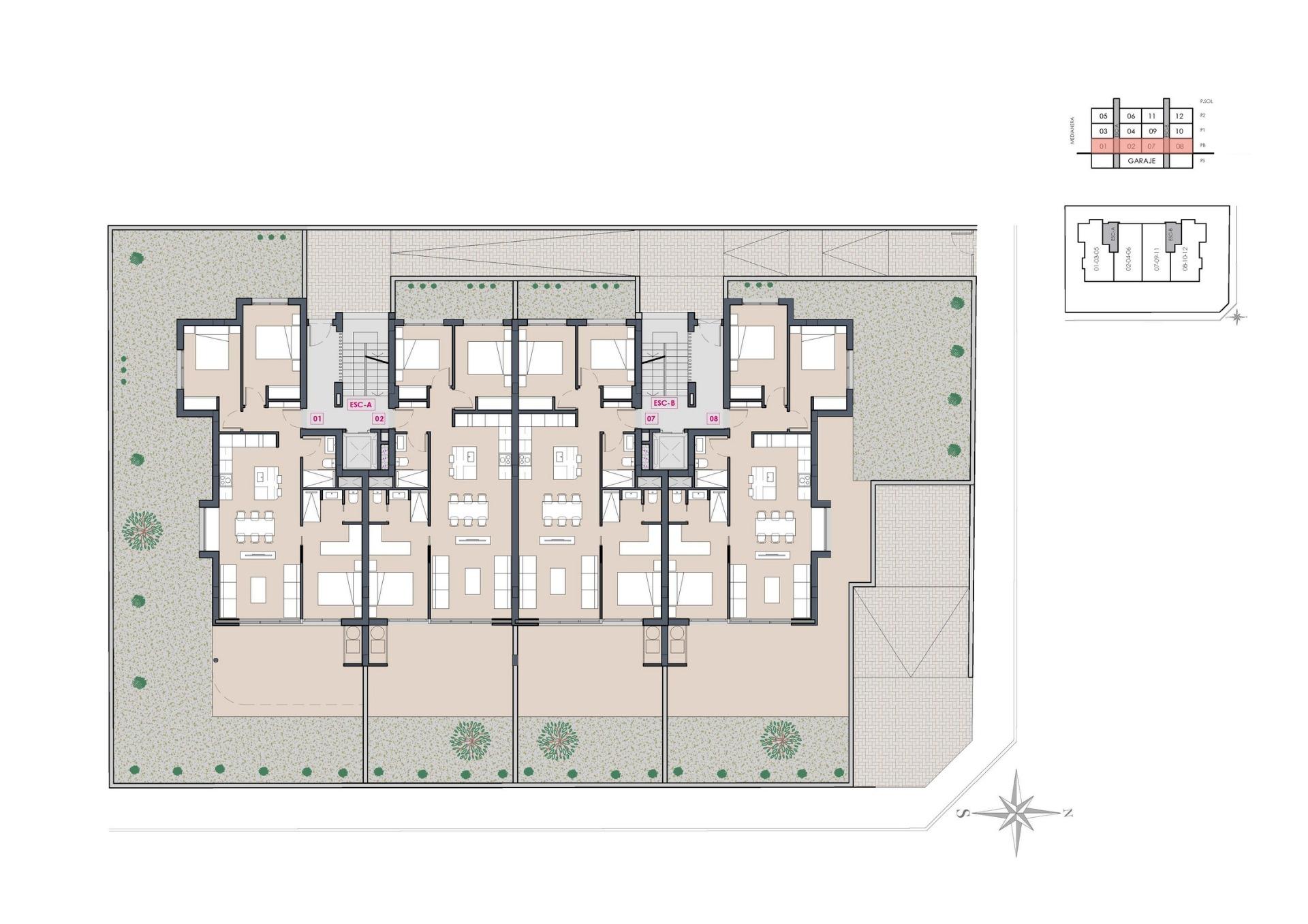 For sale - 3 Bedroom 2 Bathroom Penthouse in Benijofar - Benijófar  - Alicante