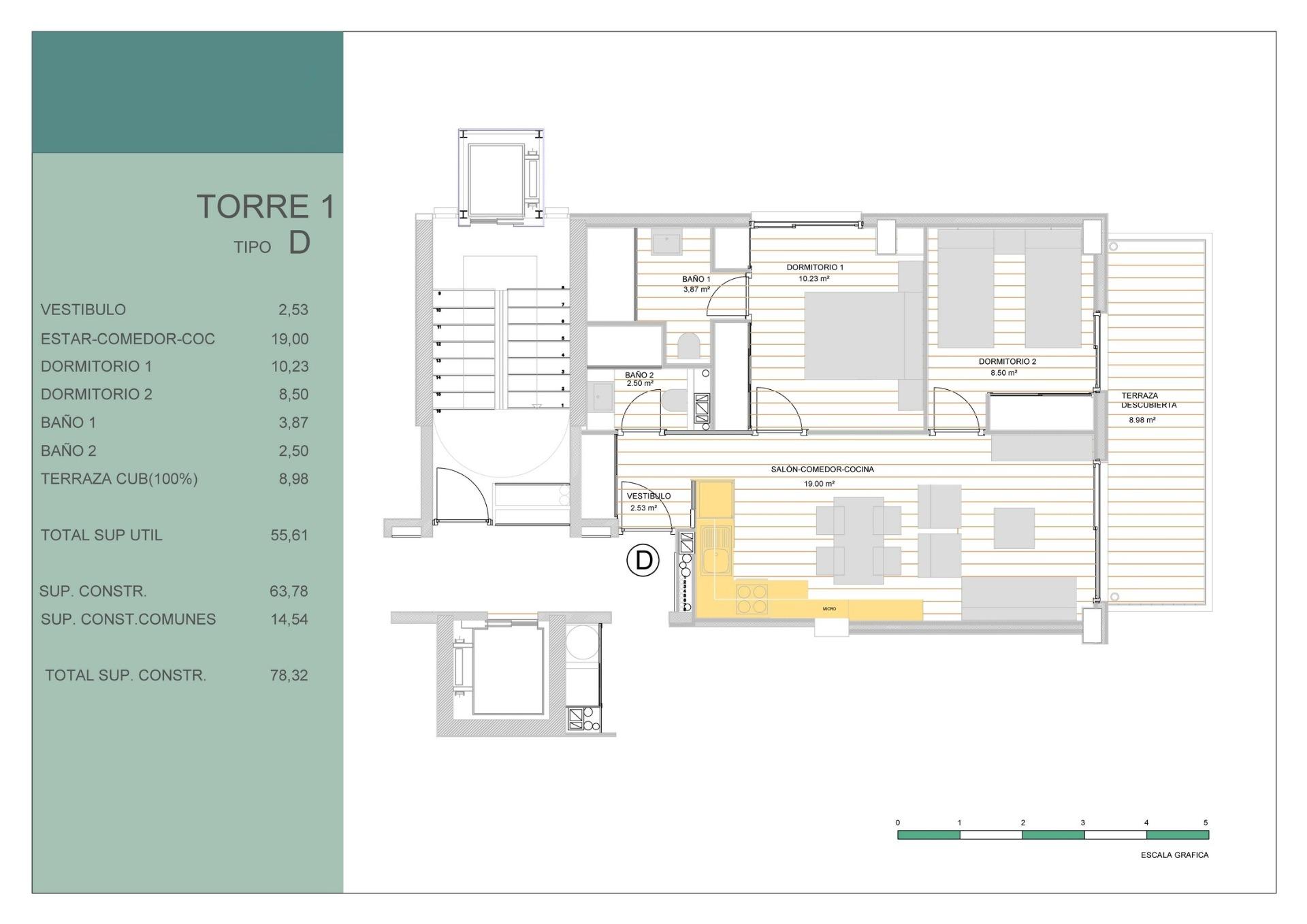 For sale - 2 Bedroom 2 Bathroom Apartment in Guardamar del Segura - Avda del Puerto  - Alicante