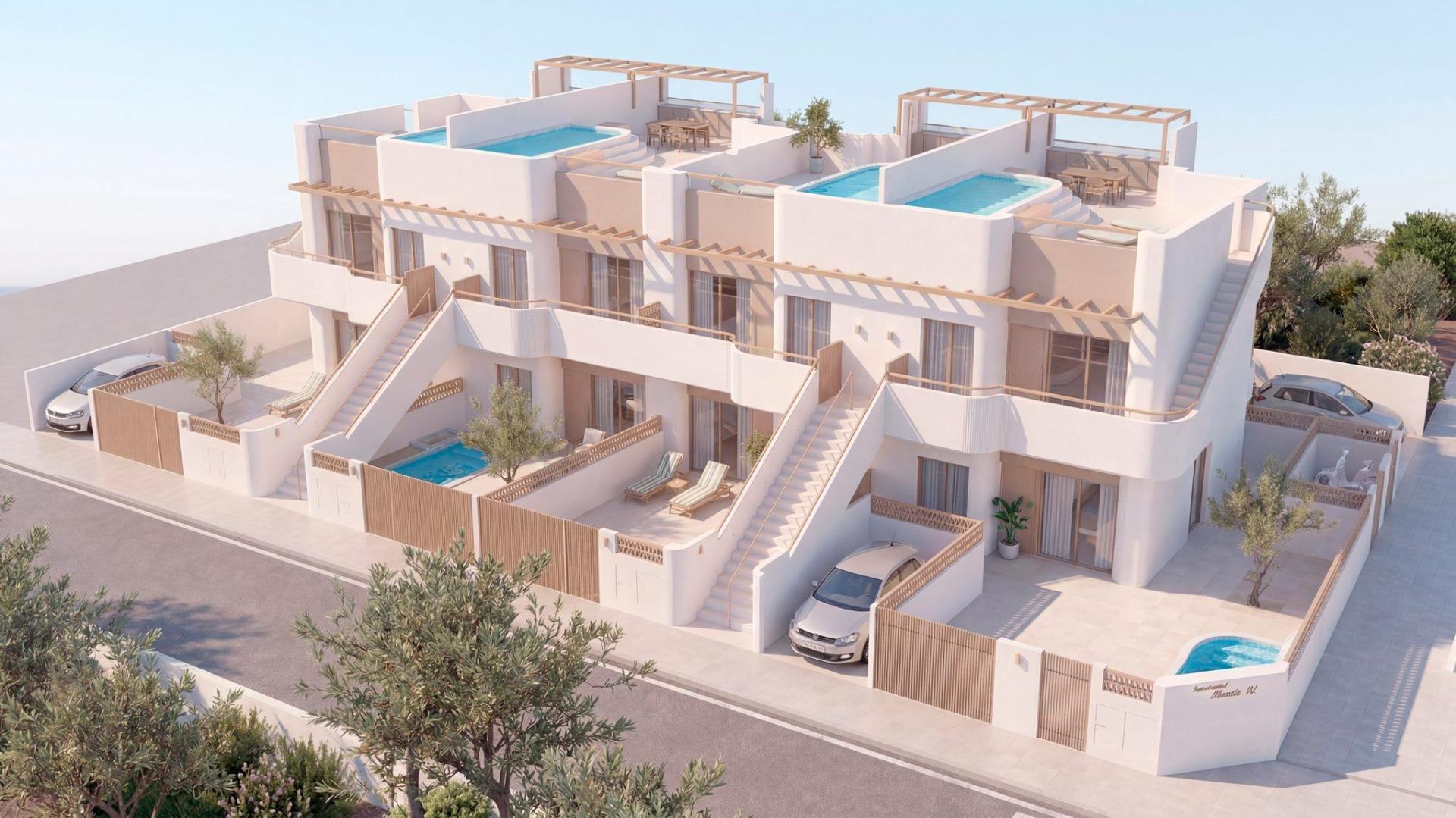 For sale - 2 Bedroom 2 Bathroom Bungalow in Pilar de La Horadada - Zona Pueblo  - Alicante