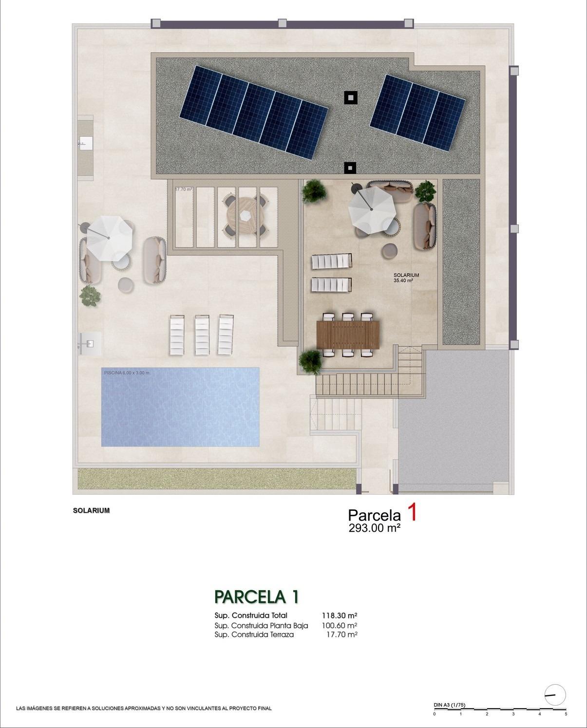 For sale - 3 Bedroom 2 Bathroom Villa in Benijofar - Atalaya Park  - Alicante