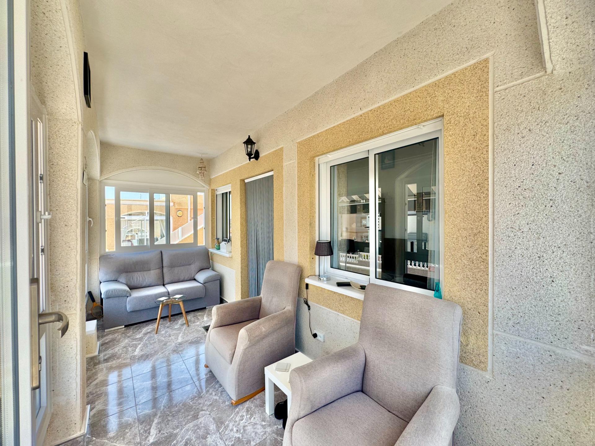 For sale - 2 Bedroom 1 Bathroom Town House in Playa Flamenca - La Florida  - Alicante