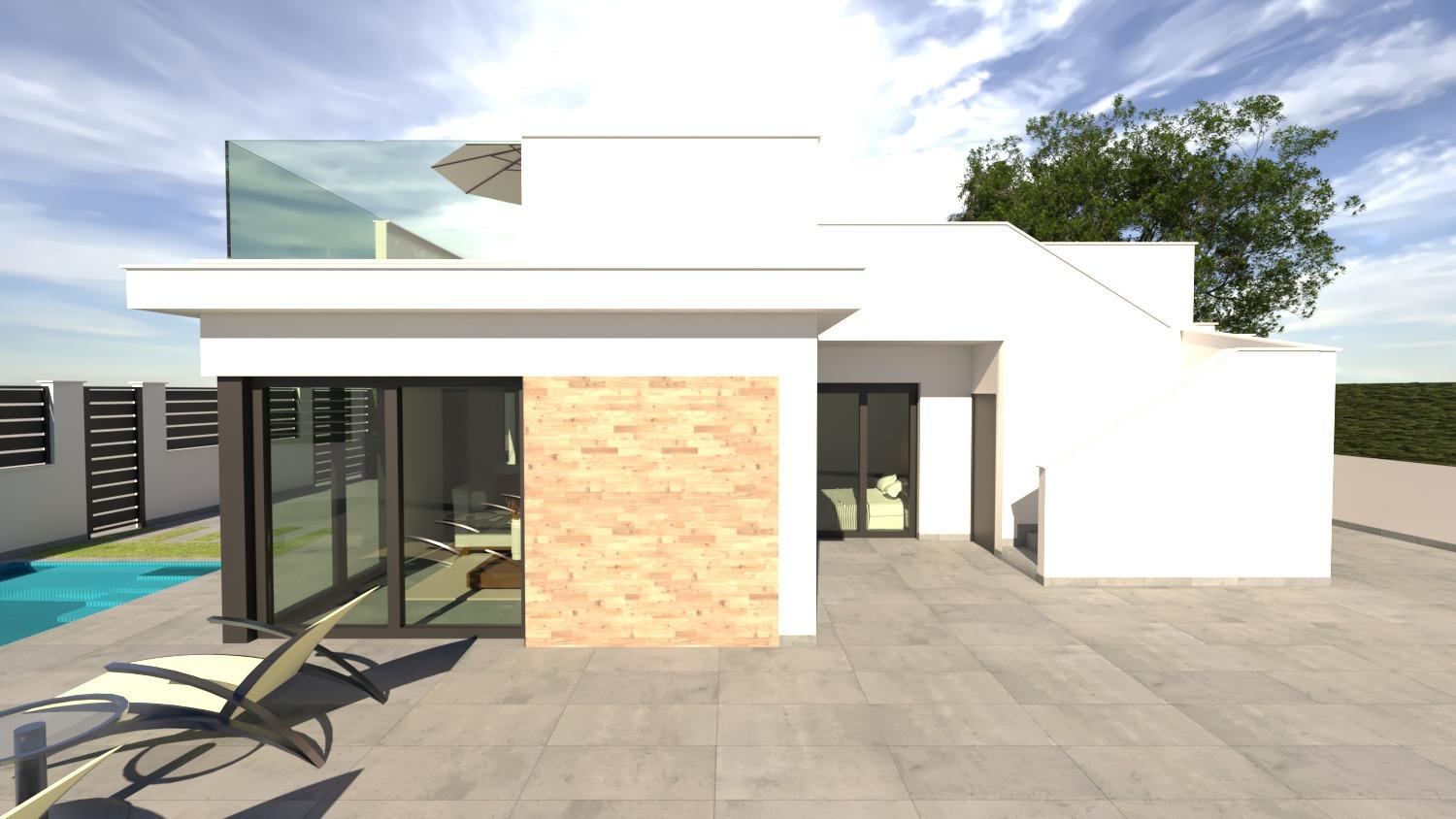 New Build - 3 Bedroom 2 Bathroom Villa in Los Alcazares - La Concha  - Murcia