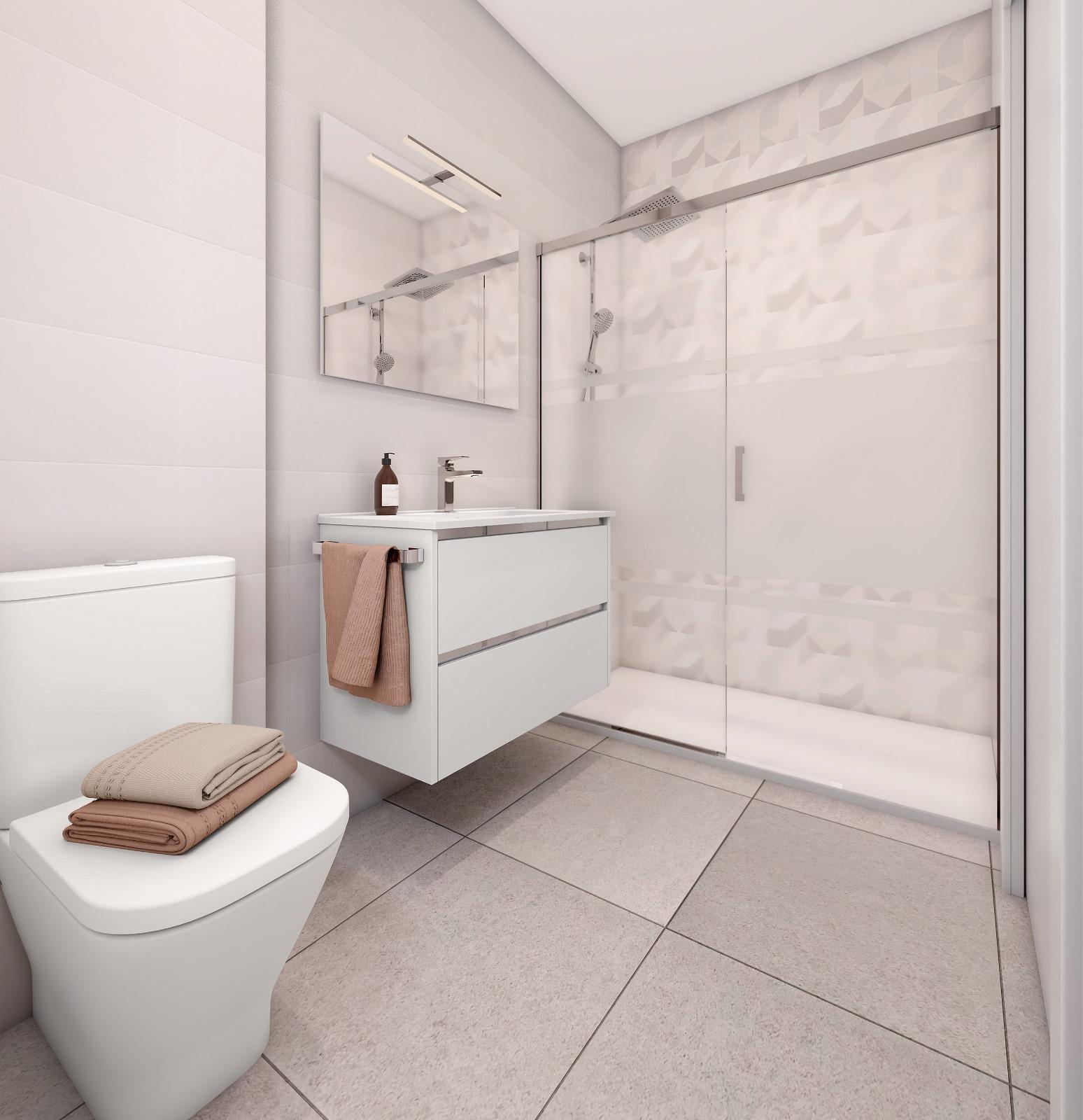 New Build - 1 Bedroom 1 Bathroom Apartment in La Manga del Mar Menor - La Manga  - Murcia