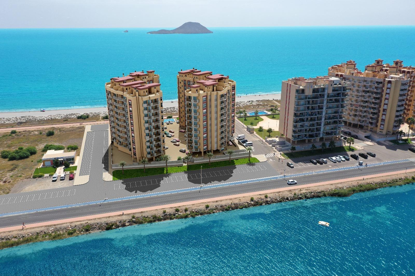 New Build - 1 Bedroom 1 Bathroom Apartment in La Manga del Mar Menor - La Manga  - Murcia