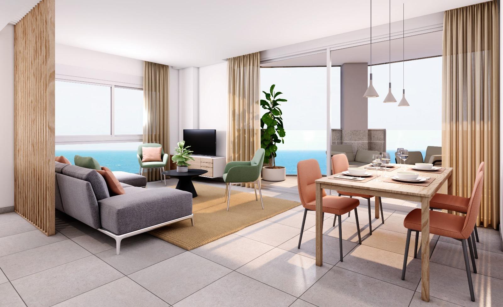 New Build - 1 Bedroom 1 Bathroom Apartment in La Manga del Mar Menor - La Manga  - Murcia