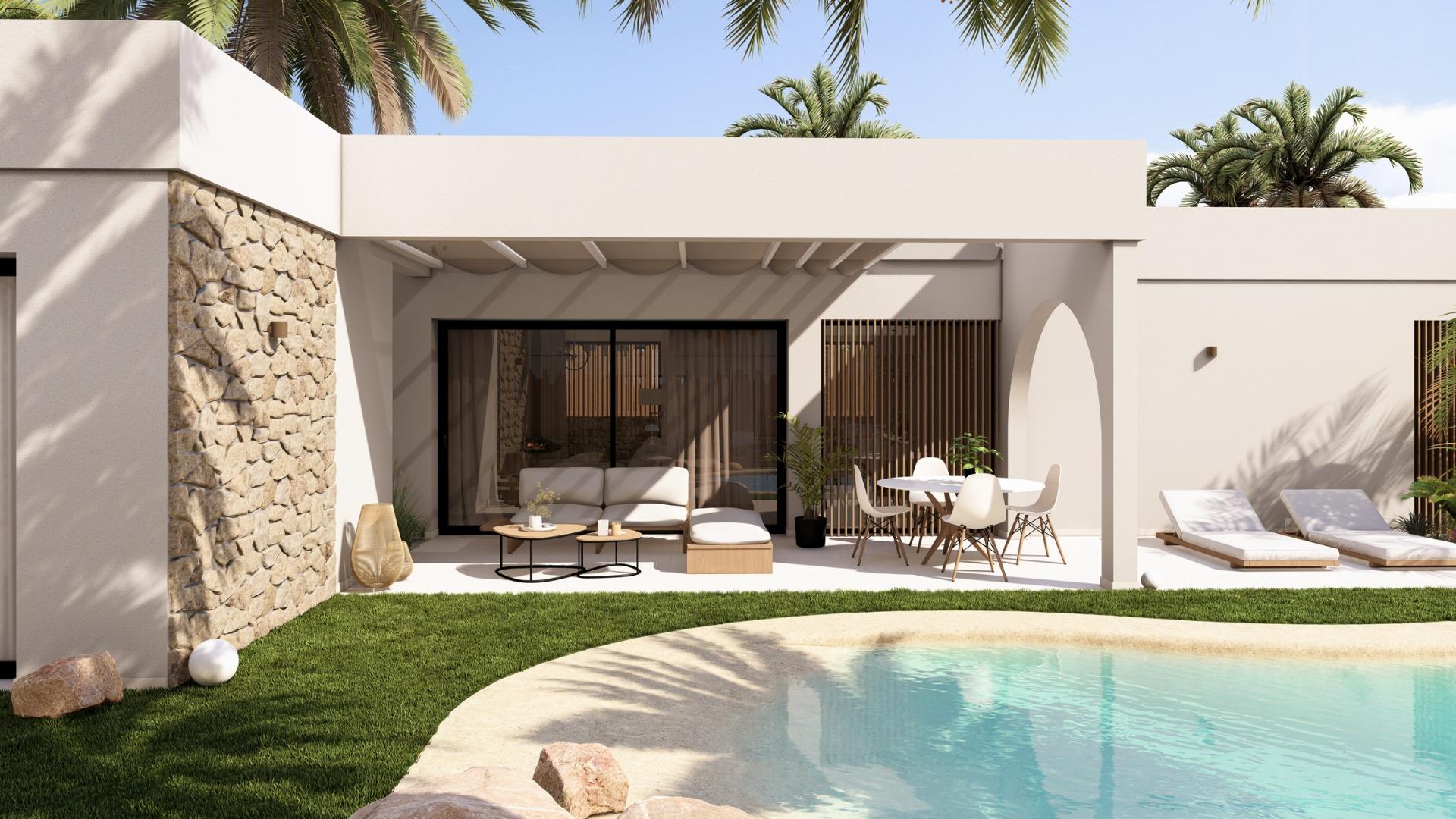New Build - 3 Bedroom 3 Bathroom Villa in Baños y Mendigo - Altaona Golf  - Murcia