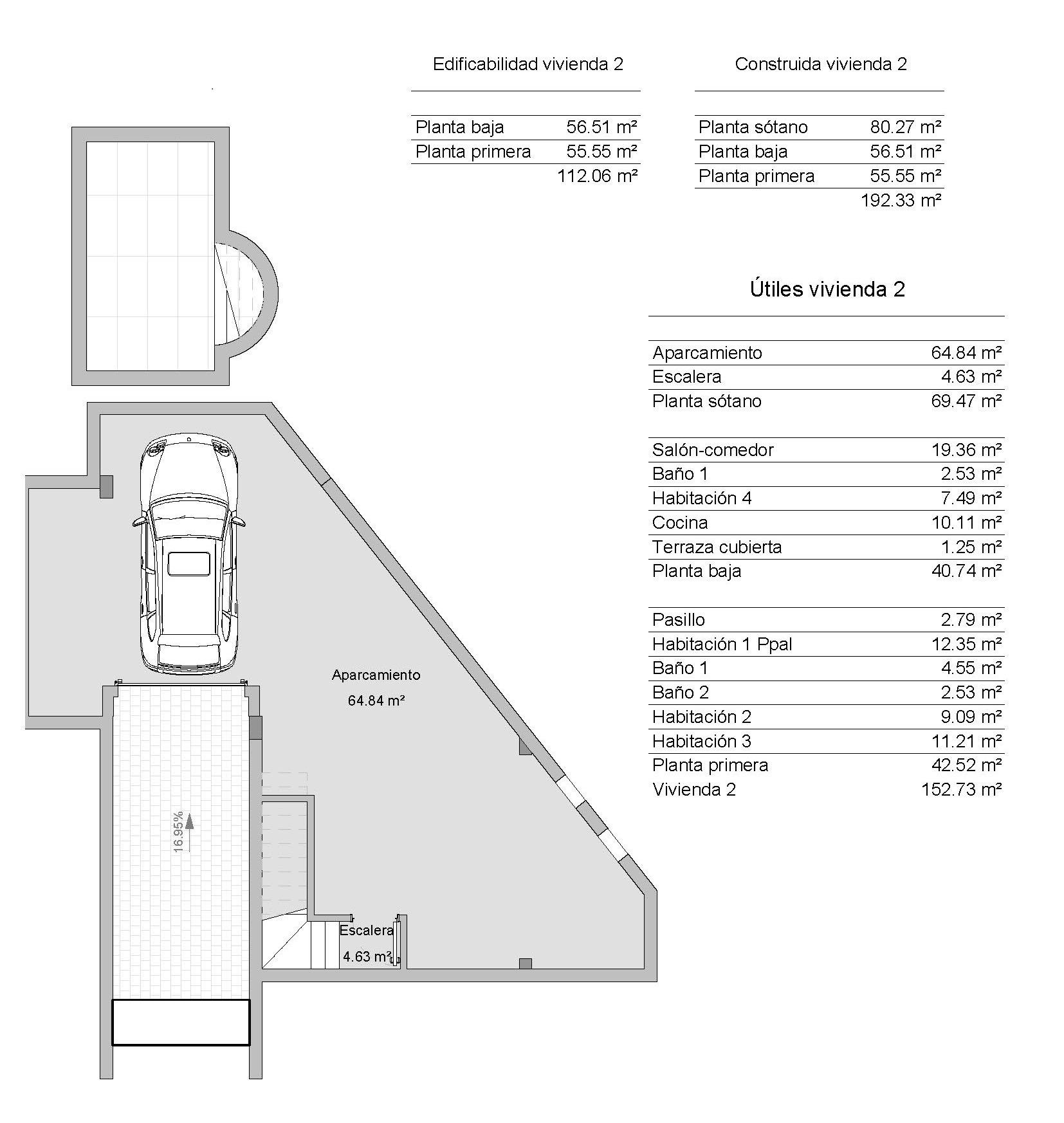 New Build - 4 Bedroom 3 Bathroom Villa in Los Alcazares - Torre del Rame  - Murcia