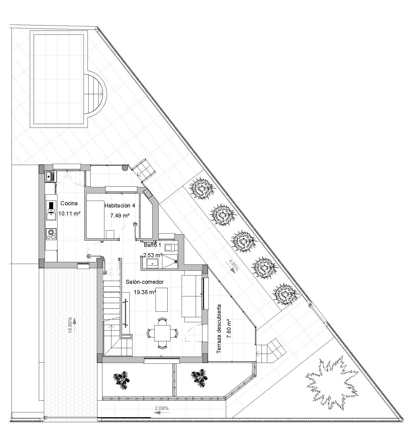 New Build - 4 Bedroom 3 Bathroom Villa in Los Alcazares - Torre del Rame  - Murcia