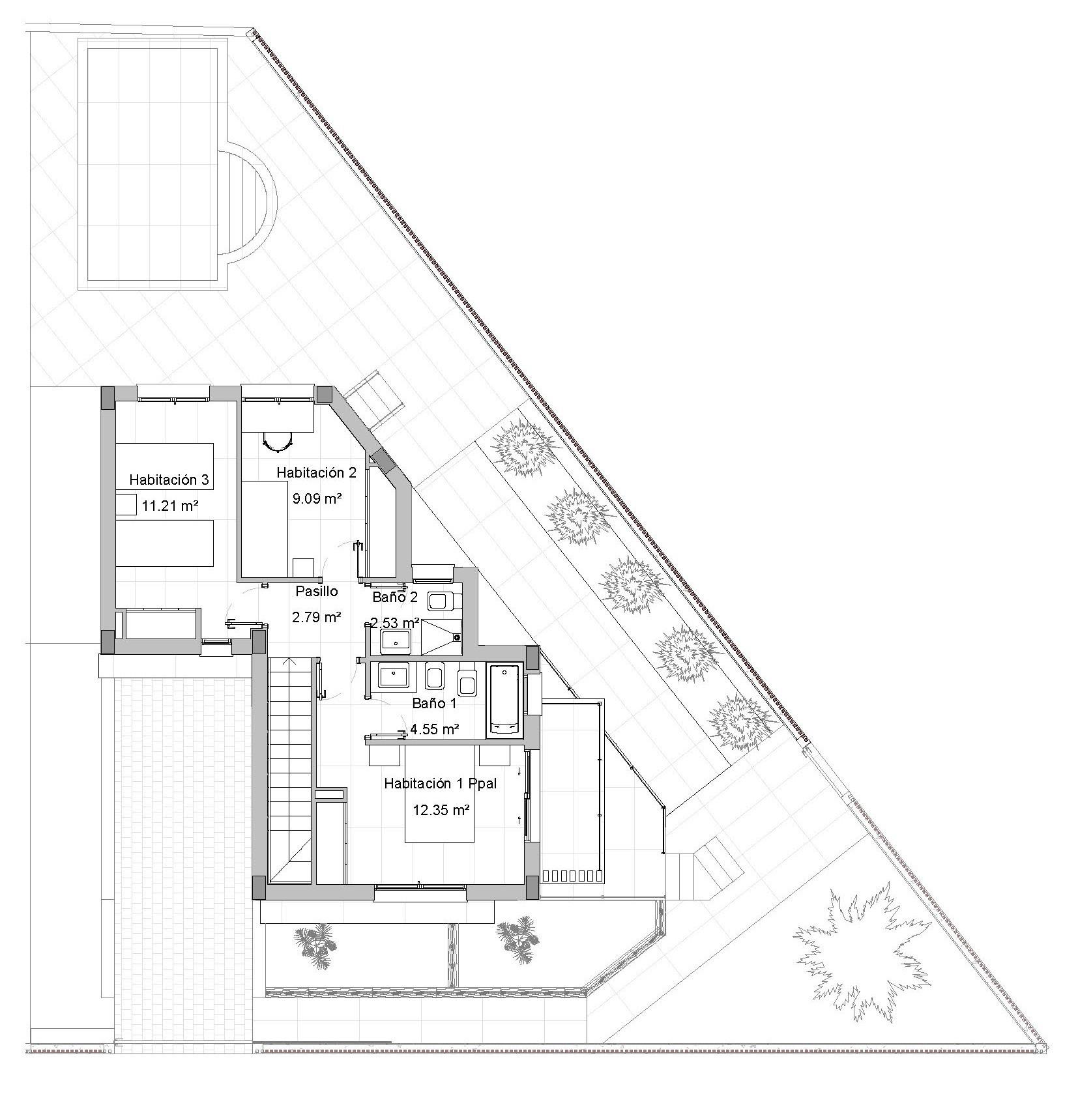 New Build - 4 Bedroom 3 Bathroom Villa in Los Alcazares - Torre del Rame  - Murcia