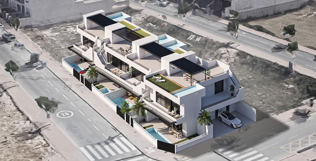 New Build - 3 Bedroom 2 Bathroom Bungalow in San Pedro del Pinatar - Las Esperanzas  - Murcia