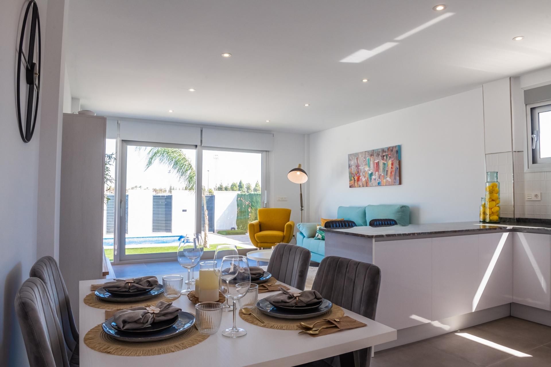 New Build - 3 Bedroom 2 Bathroom Villa in Los Alcazares - Torre del Rame  - Murcia