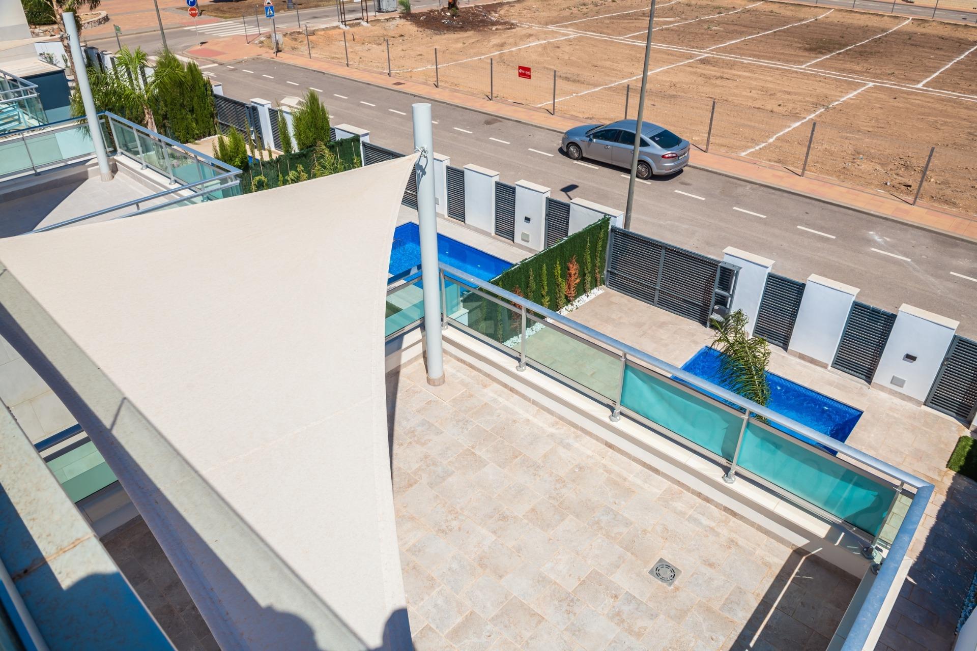 New Build - 3 Bedroom 2 Bathroom Villa in Los Alcazares - Torre del Rame  - Murcia