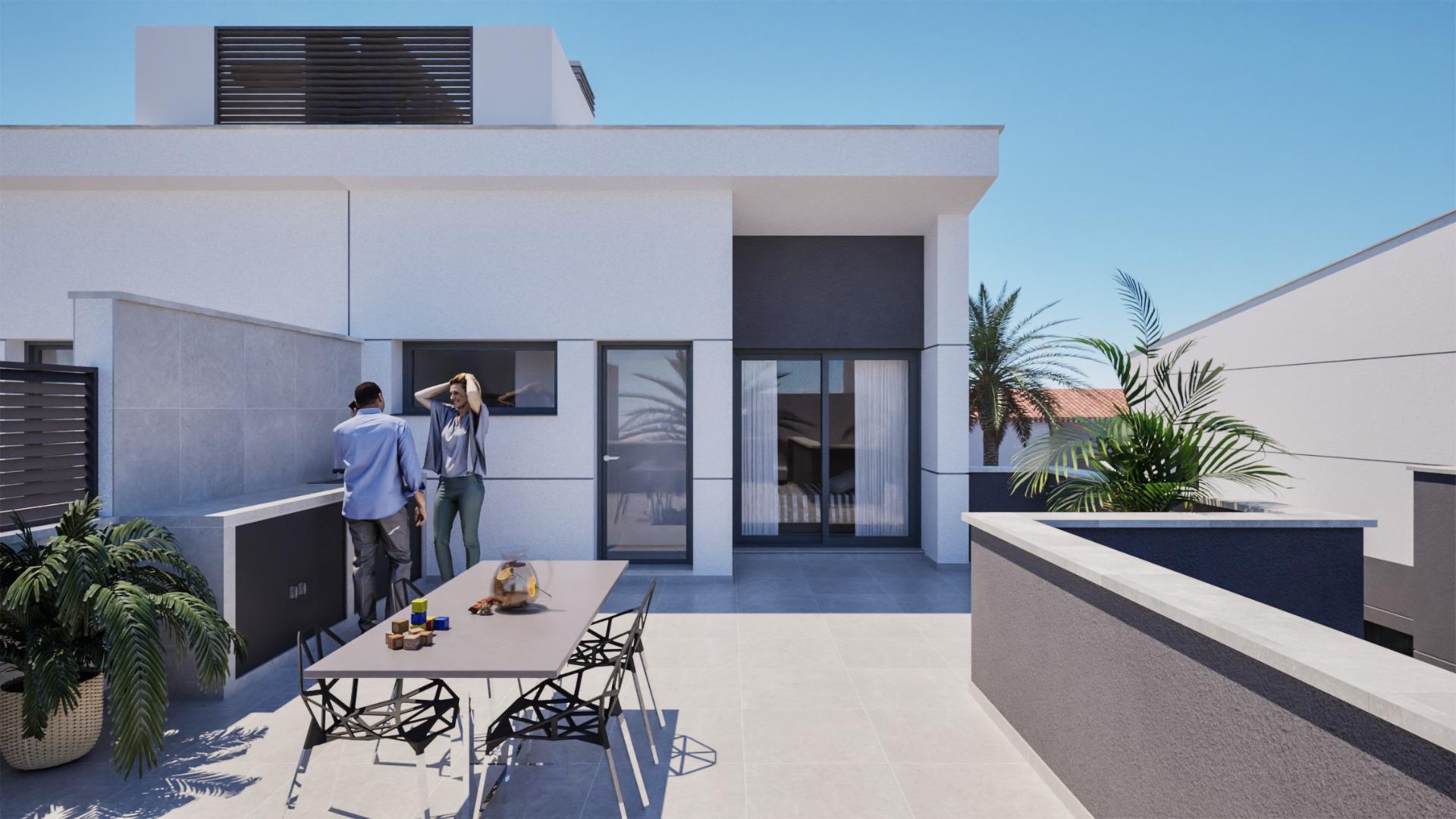 New Build - 3 Bedroom 3 Bathroom Villa in Los Nietos - Los Nietos playa  - Murcia