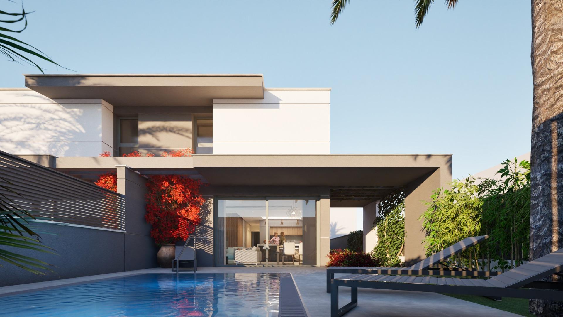 New Build - 3 Bedroom 3 Bathroom Villa in Los Nietos - Los Nietos playa  - Murcia